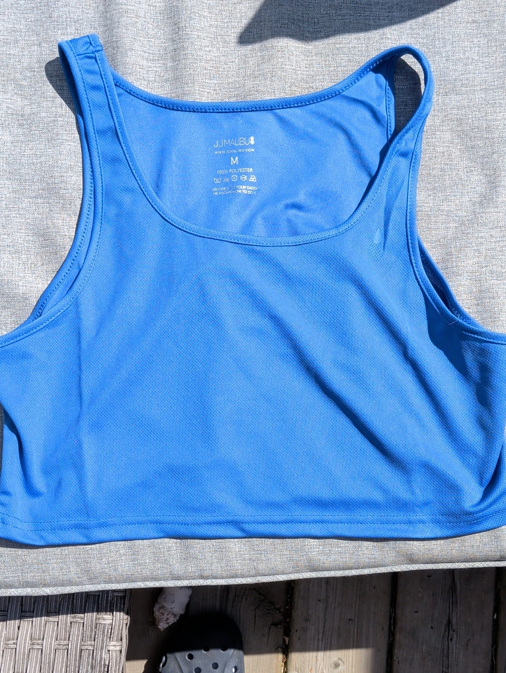 JJ Malibu Crop Top Size Medium